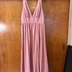 Halter top dress Pink